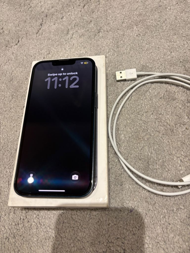 iPhone 14 black 128gb very good condition