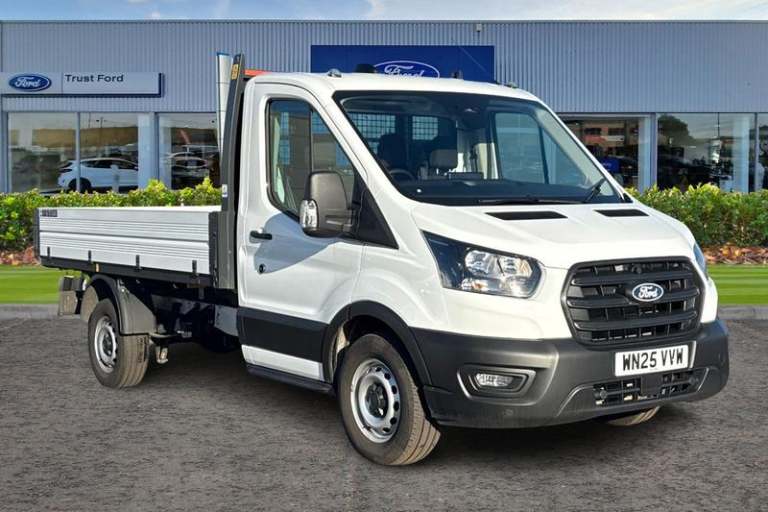 2025 Ford Transit 350 Leader L2 MWB Single Cab Tipper RWD 2.0 EcoBlue 165ps 1 Way DAP Manual Tipp...