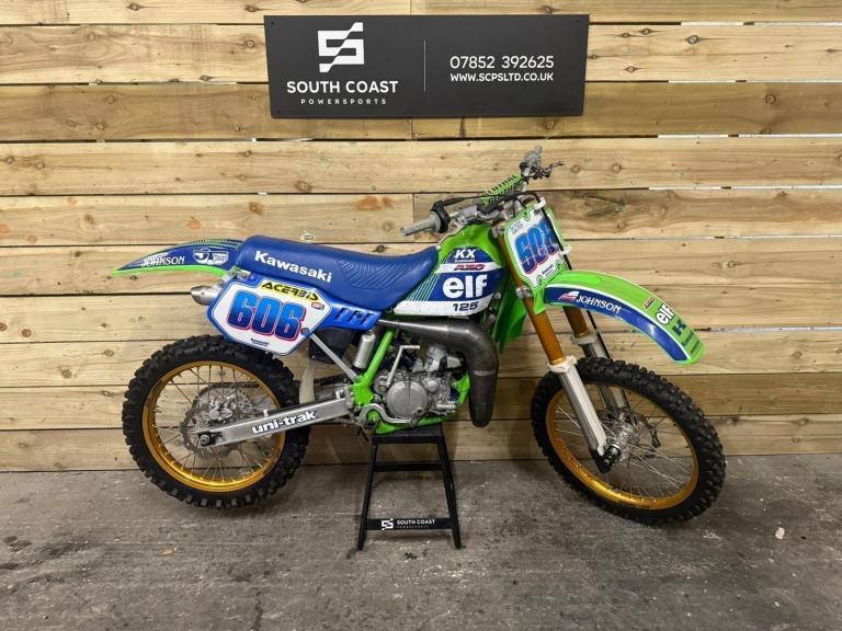 KAWASAKI KX 125 1989 MOTOCROSS BIKE EVO TALON WHEELS 