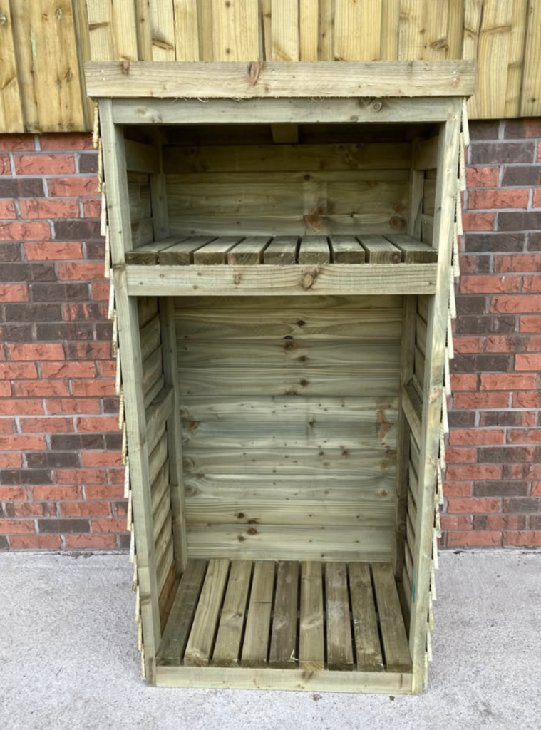 LOG STORE SHED SUPER HEAVY DUTY TIMBER FIREWOOD STORAGE £125 FREE LOCAL DELIVERY CHORLEY