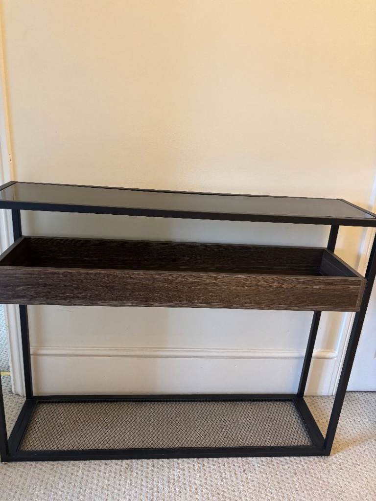 Modern Console Table with Storage – As Good As New