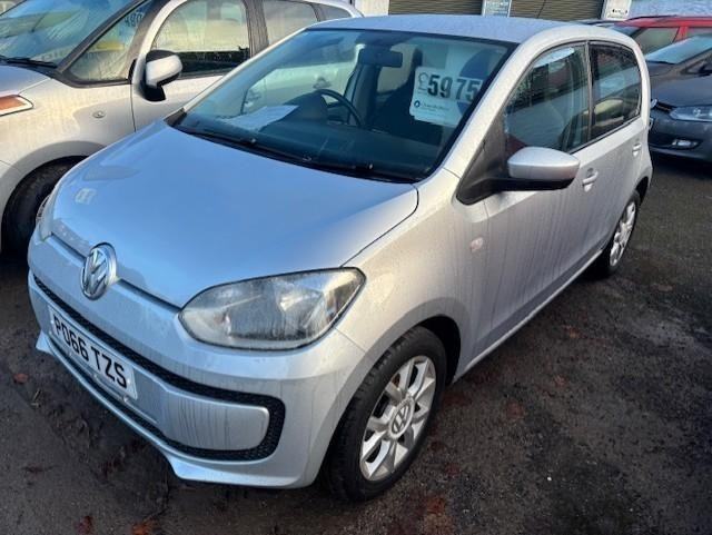 2017 VOLKSWAGEN UP 1.0 5 DOOR IN SILVER.