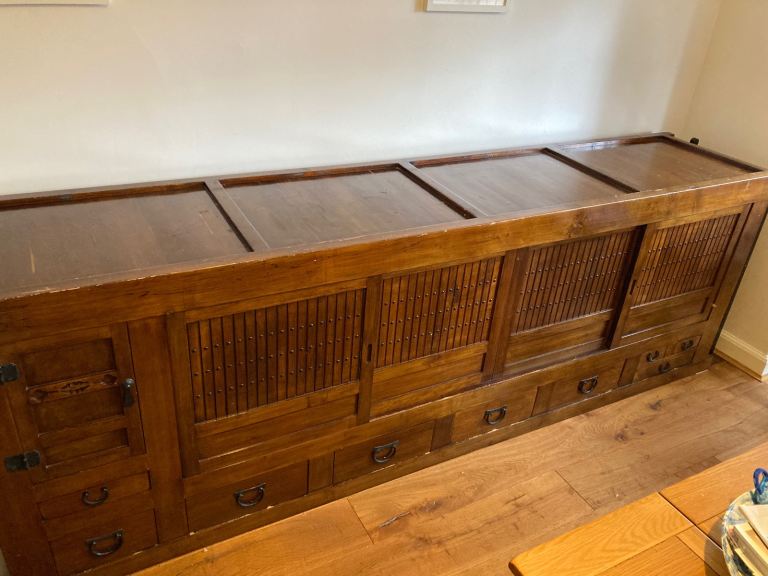 Antique Japanese sideboard 