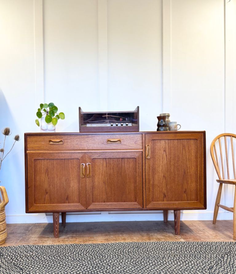 Midcentury G Plan Fresco sideboard teak vintage cabinet retro McIntosh era 🚛