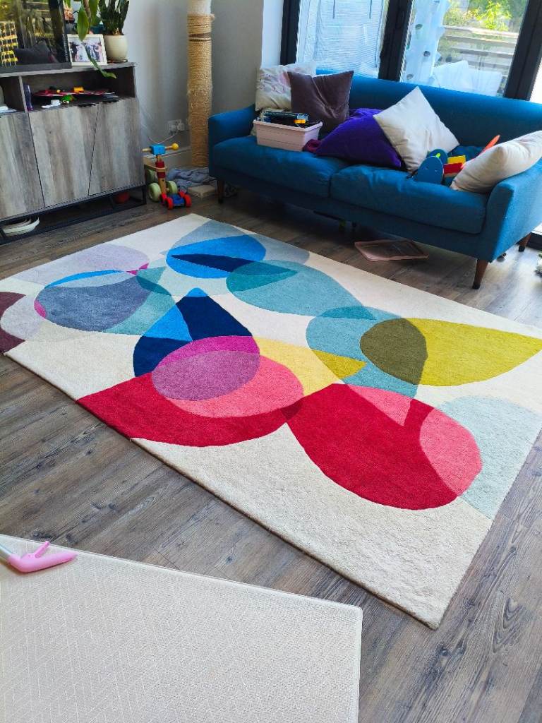 John Lewis hand made rug 100% wool