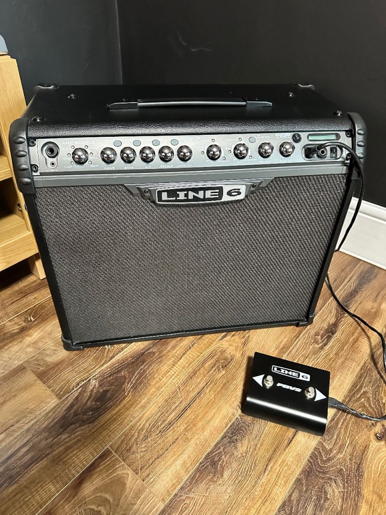 Line 6 Spider III  Amplifier 75w With FBV2 Footswitch. Boxed, Mint Cond