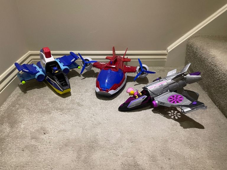 Paw patrol aircraft selection