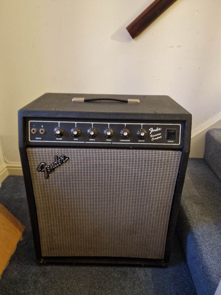 Rare vintage fender bassman compact 1x 50 bass amp- early 1980s
