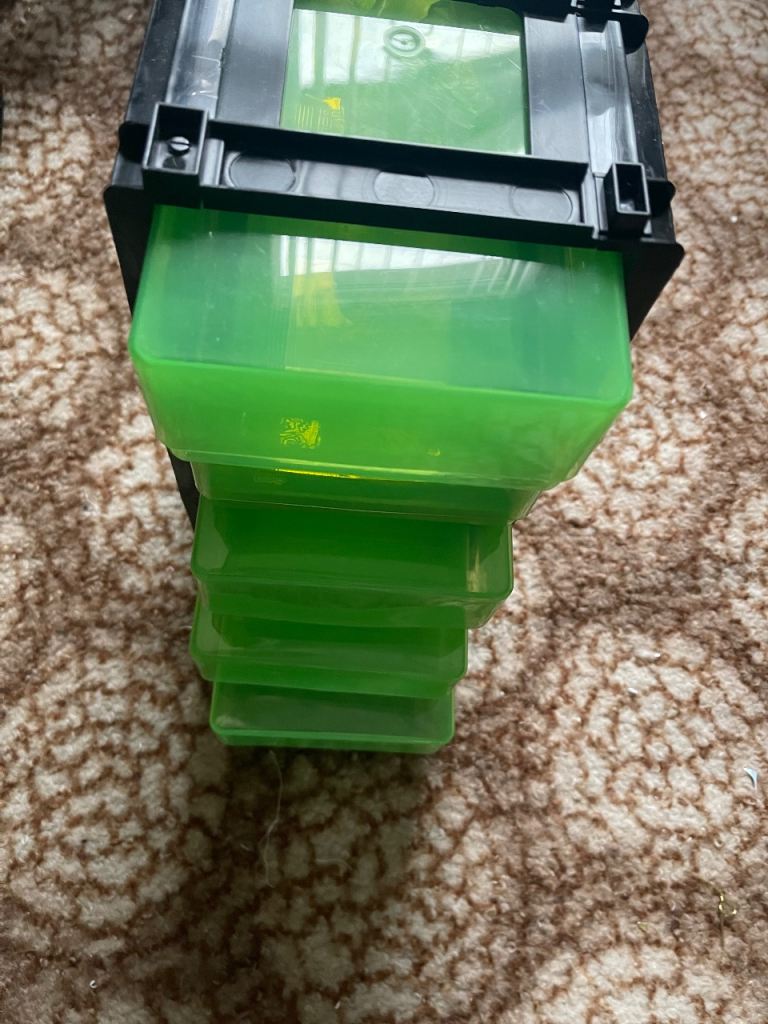 New A4 Green Plastic Storage Boxes- 