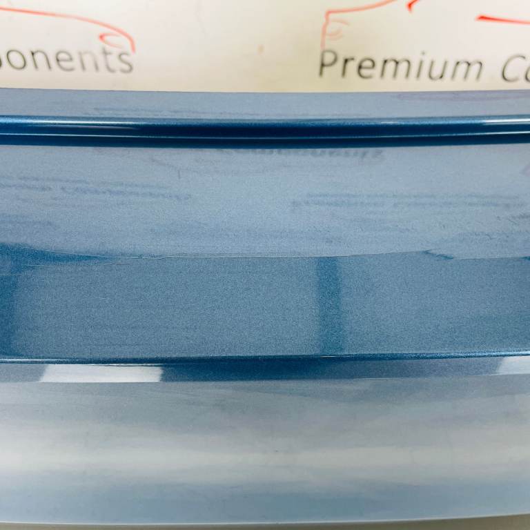 Skoda Scala Rear Bumper Genuine Blue With Diffuser 2019 - 2023 [ao63]