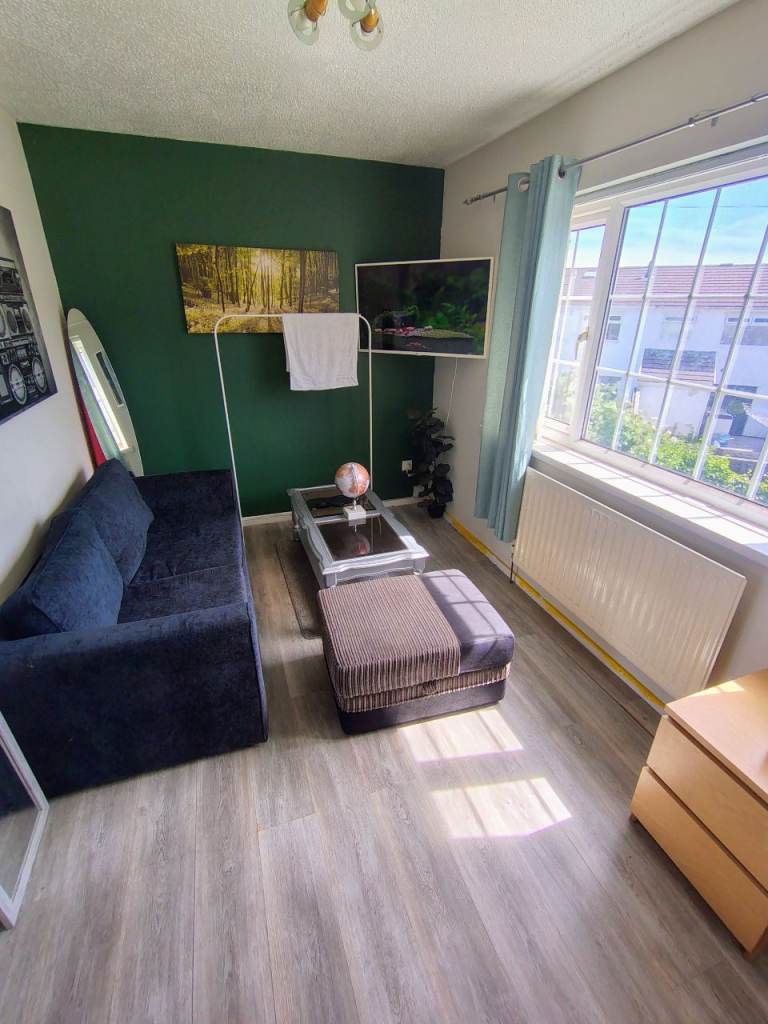 Private Apartment layout - Personal Bedroom, Living, Bathroom and Kitchen space