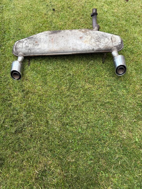 Abarth 595 standard exhaust system 