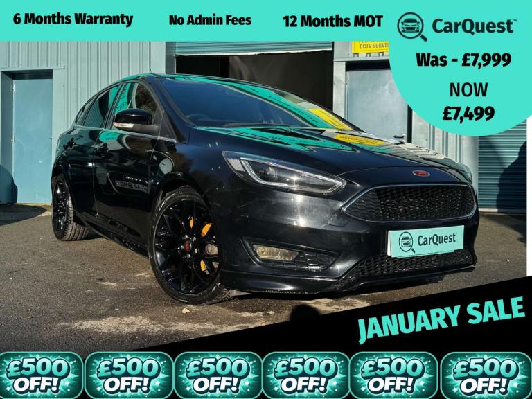 2015 Ford Focus 1.5 Focus Zetec S TDCI 5dr Hatchback Diesel Manual