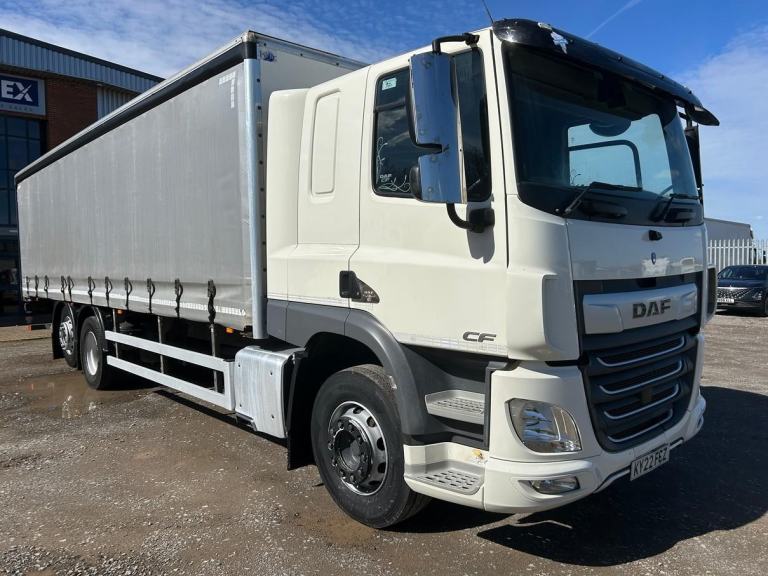 DAF CF370 FAN 26 TONNE *EURO 6* CURTAINSIDER 2022 – KY22 FCZ