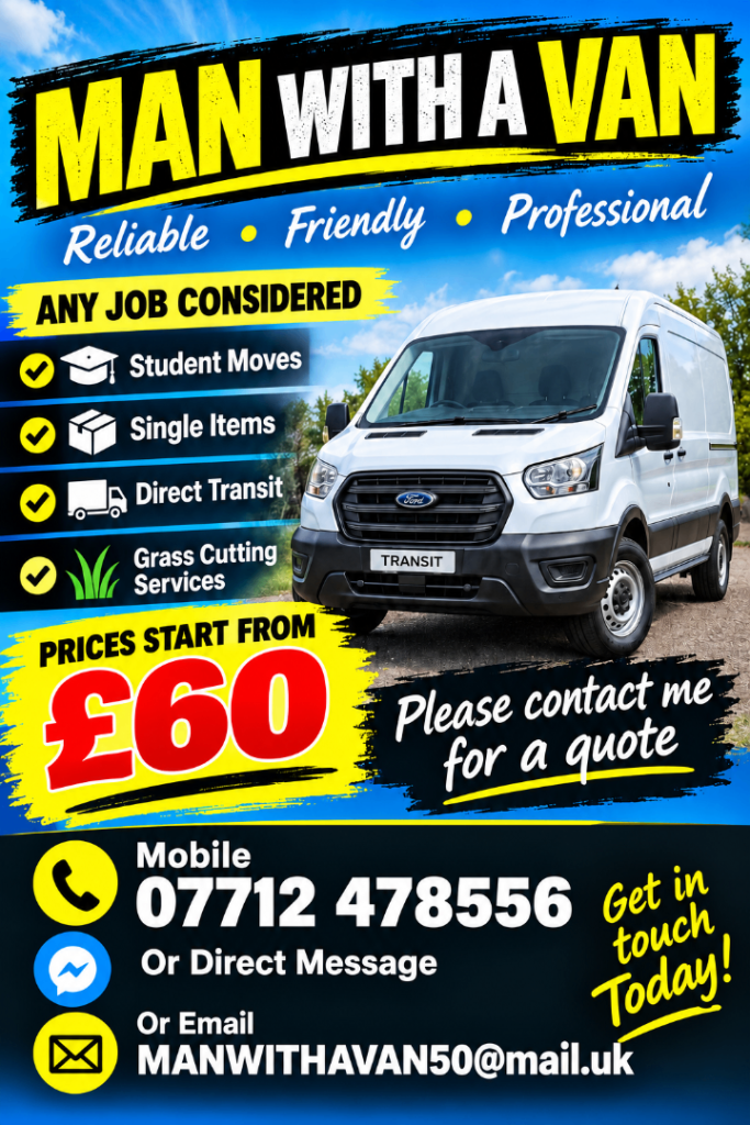 MAN WITH A VAN