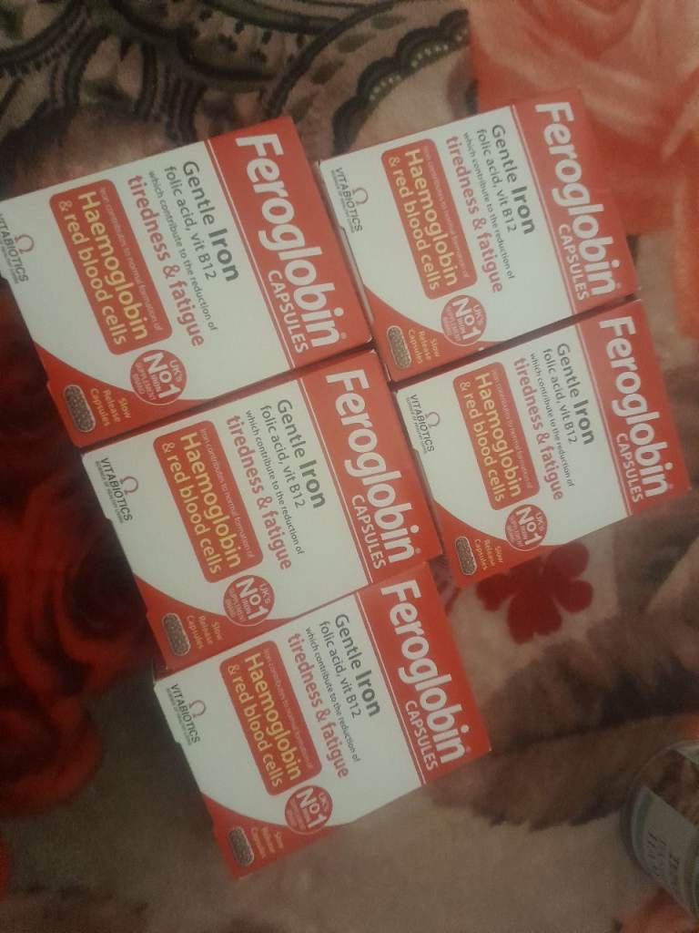 Feroglobin x 5 boxes