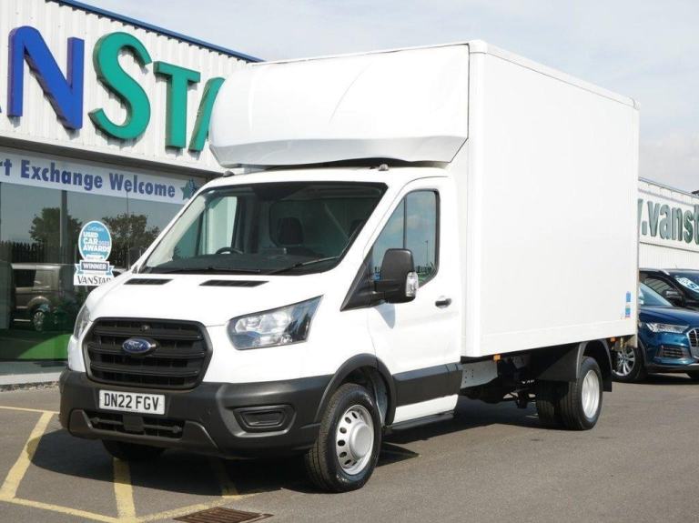 2022 FORD TRANSIT 350 RWD 2.0 EBL 130 L3 LONG DRW LUTON ( AIR CON + SAT NAV )