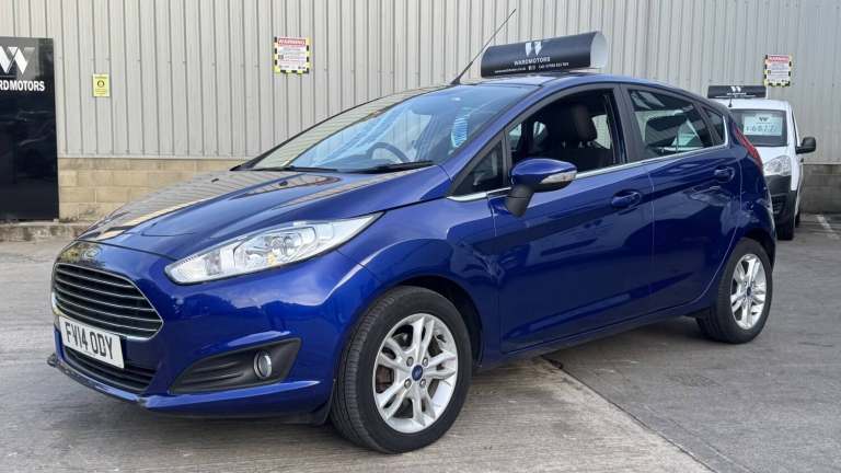 2014 Ford Fiesta 1.0 T EcoBoost Zetec Blue 5dr LOW MILES+1 KEEPER+LOW TAX Hatchback Petrol Manual