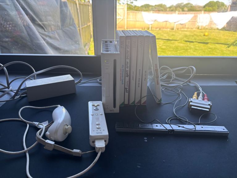 Nintendo Wii console and games bundle 