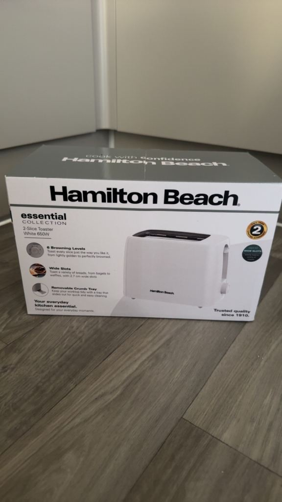 Hamilton beach 2 slice toaster