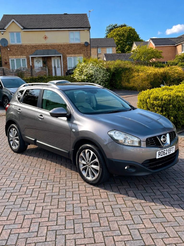 2012 NISSAN QASHQAI TEKNA FACELIFT AUTOMATIC 1.6 PETROL GREY SUV 