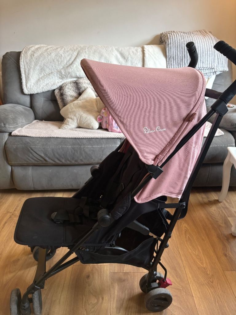 Silver Cross Essentials - Zest Pram - pink