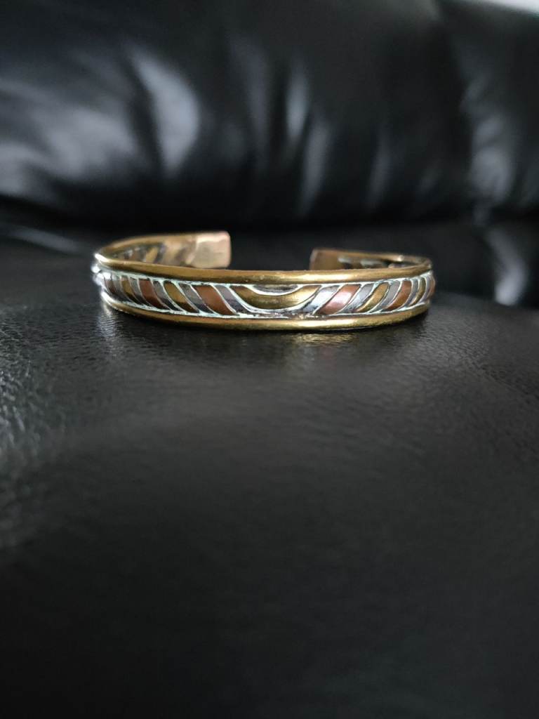 image for Vintage copper and bronze bracelet