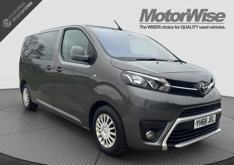 2019 Toyota PROACE CITY Verso 1.5D Shuttle Medium 5dr 9 SEATER SEAT Minibus MPV GREY FSH MPV Dies...