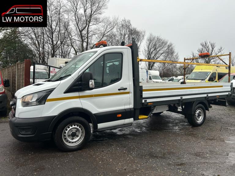 FORD TRANSIT 2.0 ECOBLUE 130BHP L4H1 LWB 13FT6 ALLOY DROPSIDER 2021 71 REG