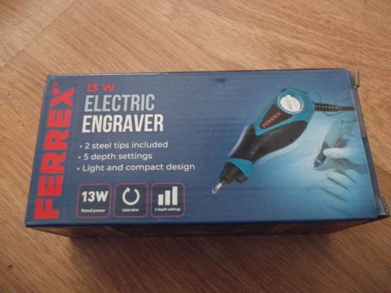 Ferrex 13w Electric Engraver. New