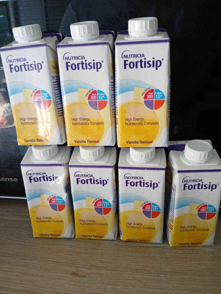 Nutricia Fortisip Vanilla Flavour – High Energy Nutritional Drink expires 19-07-2027 