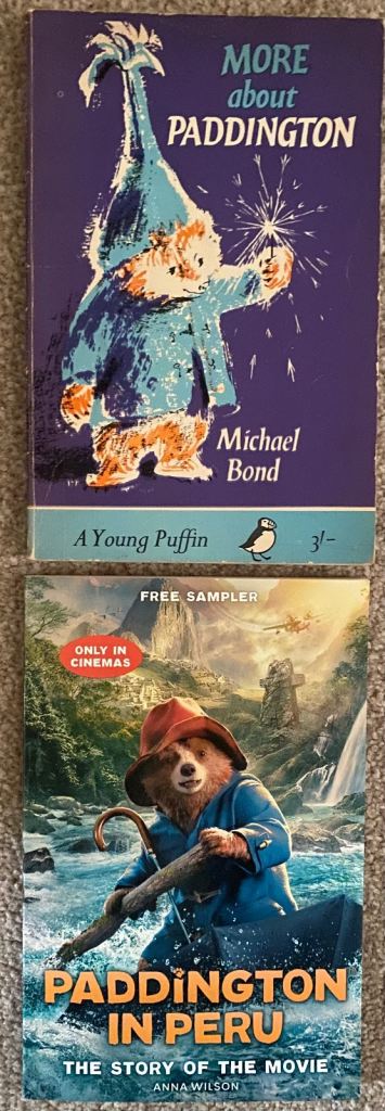 Paddington novel 1966 vintage, Paddington in Peru, promo book