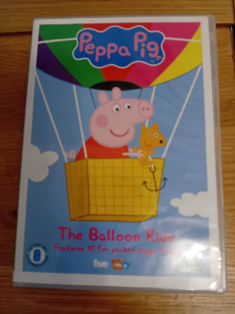 Dvd Peppa pig The balloon ride