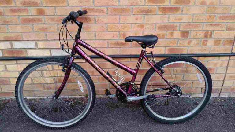 Falcon Interceptor Mountain bike is in good condition with reflectors and bottle holder.