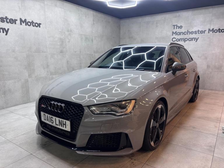 2016 Audi RS3 2.5 TFSI Sportback S Tronic quattro Euro 6 (s/s) 5dr (Nav) HATCHBACK Petrol Automatic