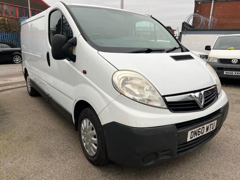 2010 VAUXHALL VIVARO 2.0 CDTI 1 YEARS MOT ONLY 98000 MILES CHEAP WORK VAN £2690