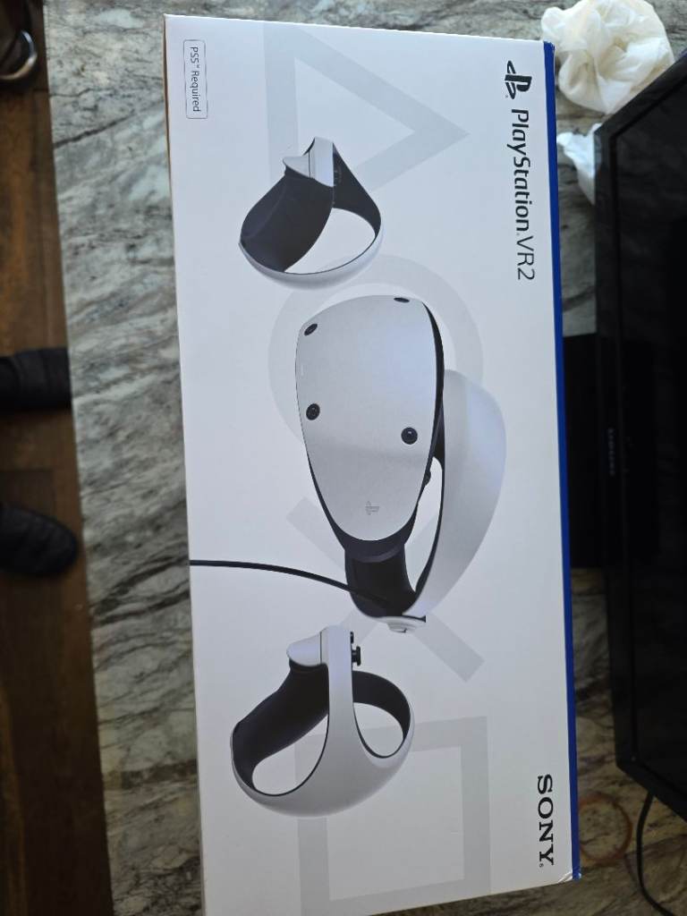 Sony PlayStation VR2 Headset and Controllers – New