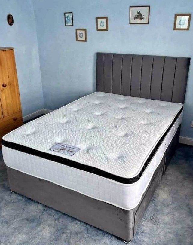 image for  Xmas Clearance Deal! 🎄 Divan Double Bed With Mattress | Delivered Today! **