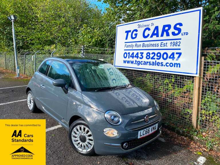 2016 Fiat 500 1.2 Lounge 3dr HATCHBACK PETROL Manual