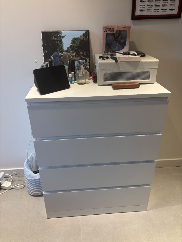 IKEA Malm Chest of 4 Drawers