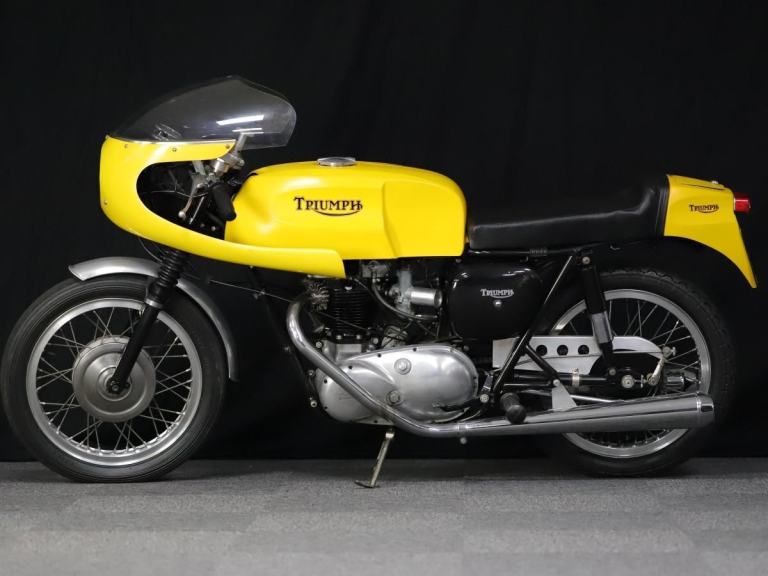 1961 Triumph Thunderbird 650 Dunstall Cafe Racer Matching Numbers Fully Resto...