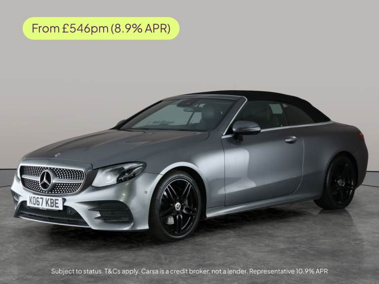 2018 Mercedes-Benz E Class 2.0 E220d AMG Line (Premium Plus) Cabriolet 2dr Diesel G-Tronic+ Euro ...