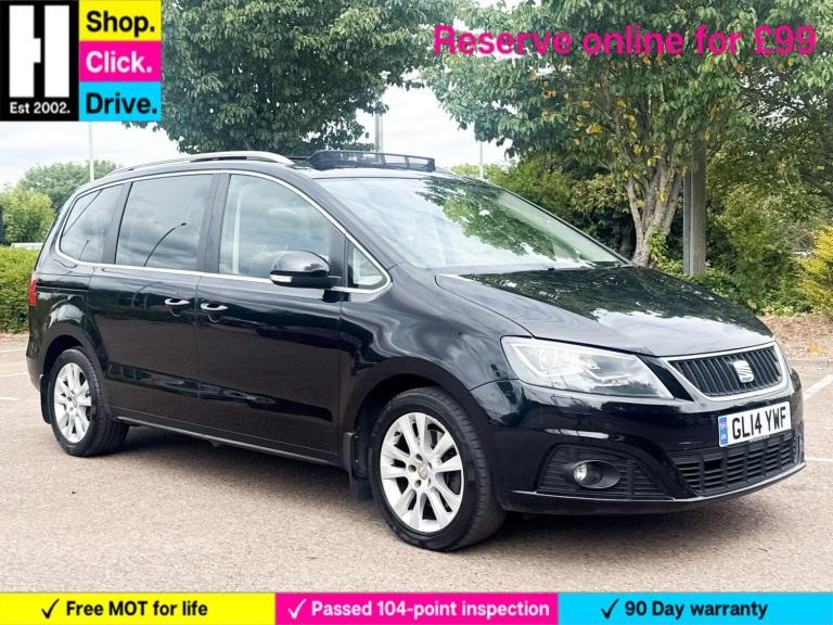 2014 SEAT Alhambra 2.0 TDI SE Lux MPV 5dr Diesel DSG Euro 5 (s/s) (177 ps) MPV Diesel Automatic