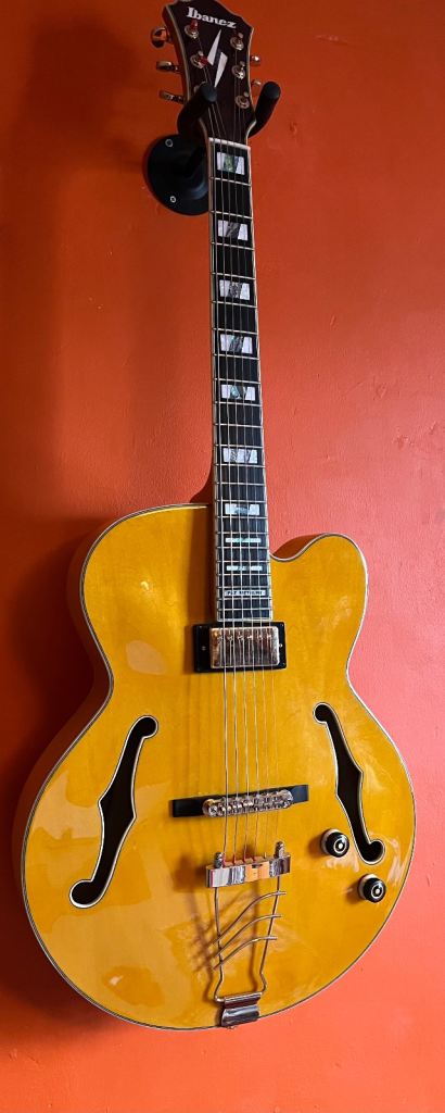 Ibanez PM2-AA semi acoustic guitar