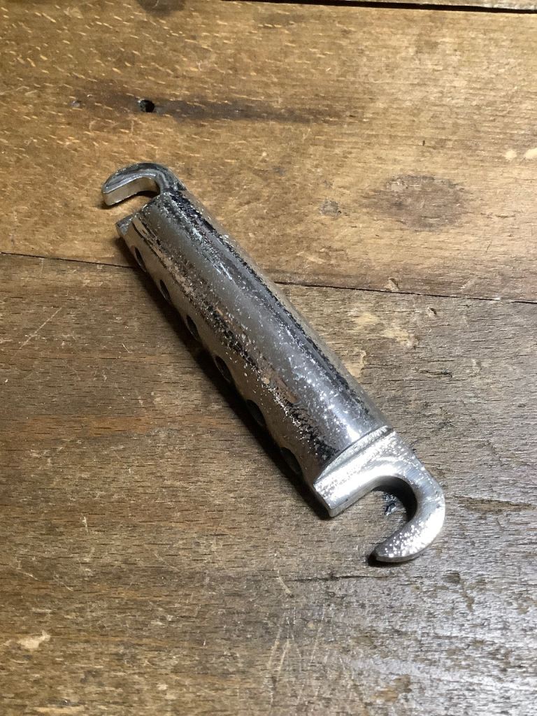 Original Chrome Yamaha SG-500, 700, 800s Tailpiece. 