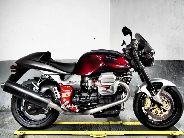 2001 Moto Guzzi V11 Sport 1 owner 12k miles Rosso Mandello Limited edition