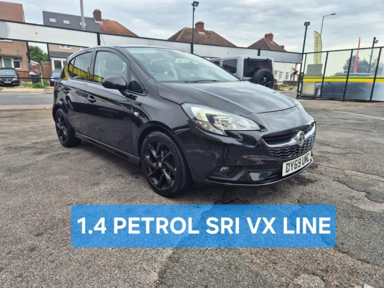 2019 Vauxhall Corsa 1.4 SRi Vx-line Nav Black 5dr HATCHBACK Petrol Manual