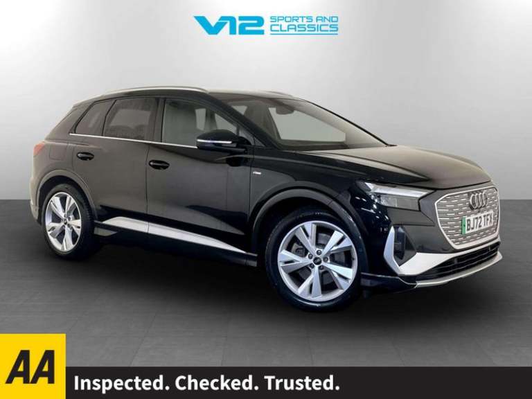 2022 Audi Q4 e-tron 40 S line Auto 5dr 82kWh Automatic SUV Electric Automatic