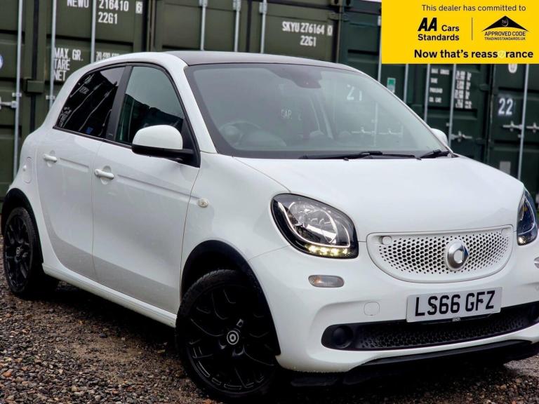 2016 smart forfour 0.9T Edition White Hatchback 5dr Petrol Twinamic Euro 6 (s/s) (90 ps) Hatchbac...