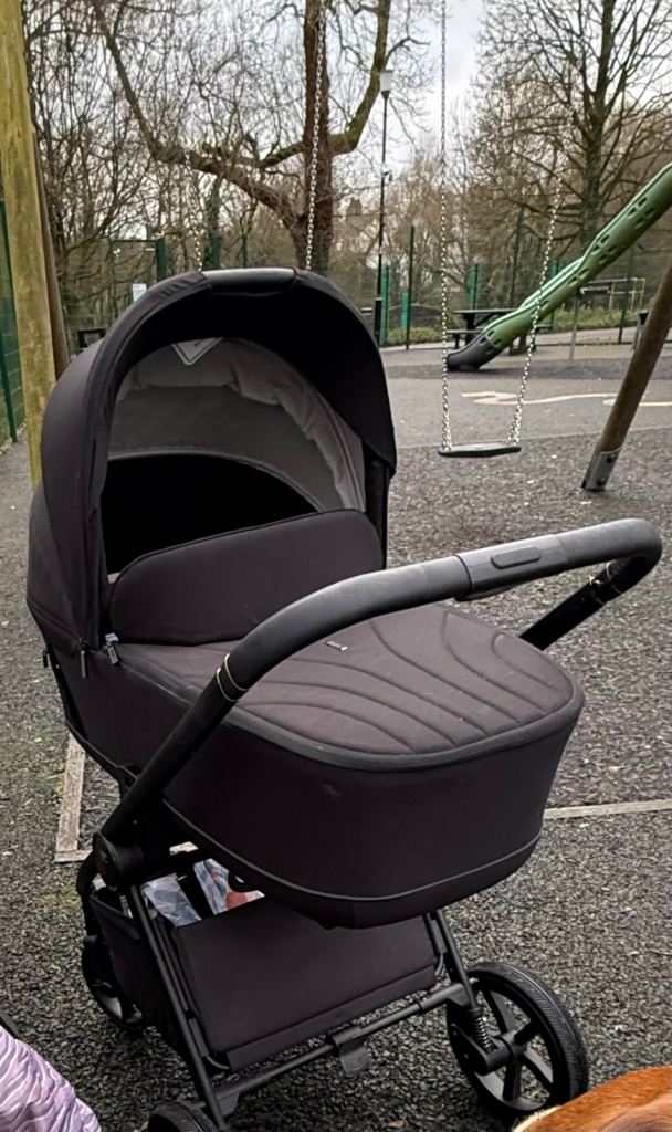 Black Baby Pushchair/Stroller - Good Condition